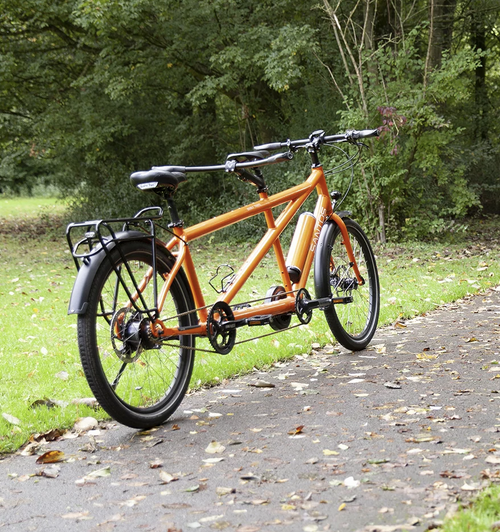 Tandembike travel